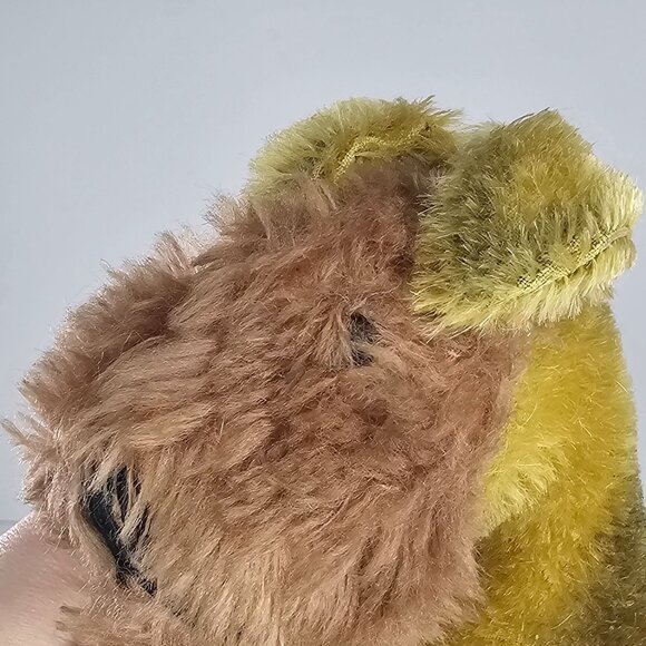 Vintage Mid-Century Steiff Hermann Airedale Terrier Dog Plush Mohair - Picture 8 of 9